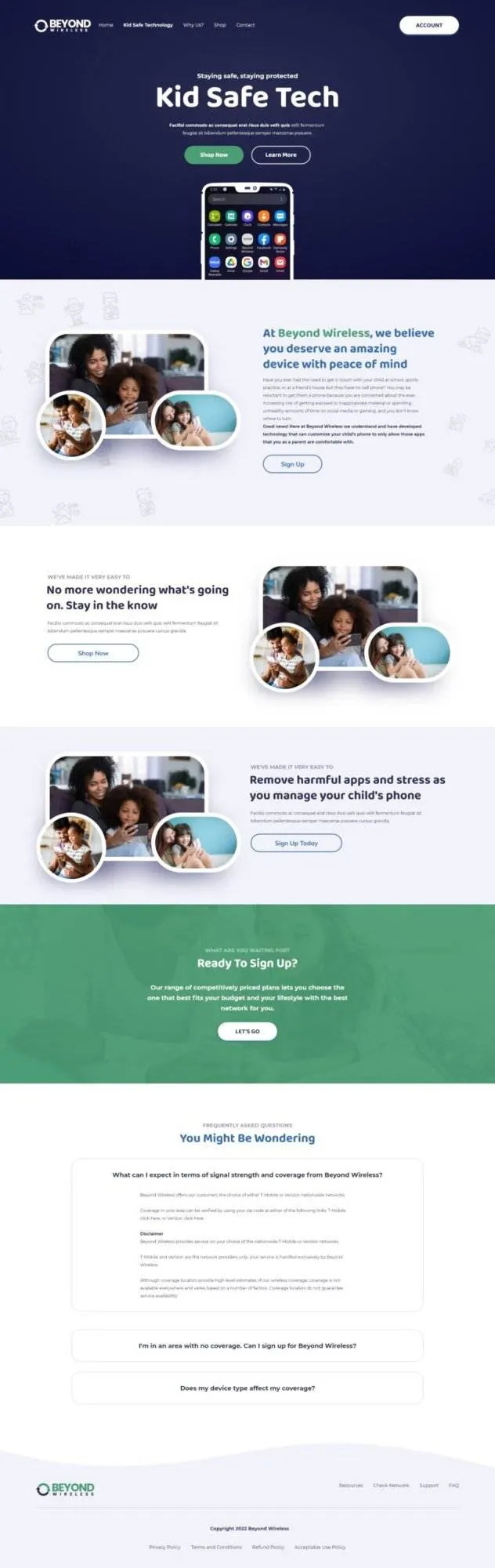 Website example: BW