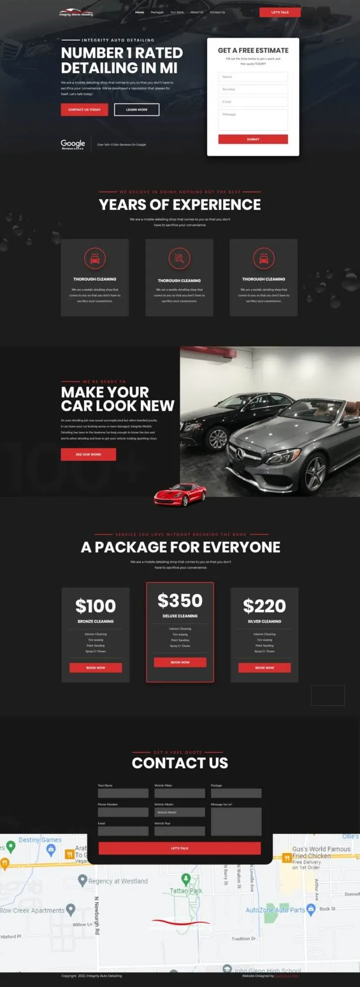 Website example: Integrity